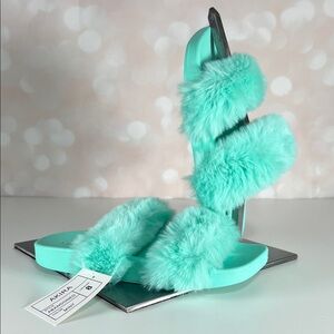 AKIRA Mint “Abandoned” Sandal NWT